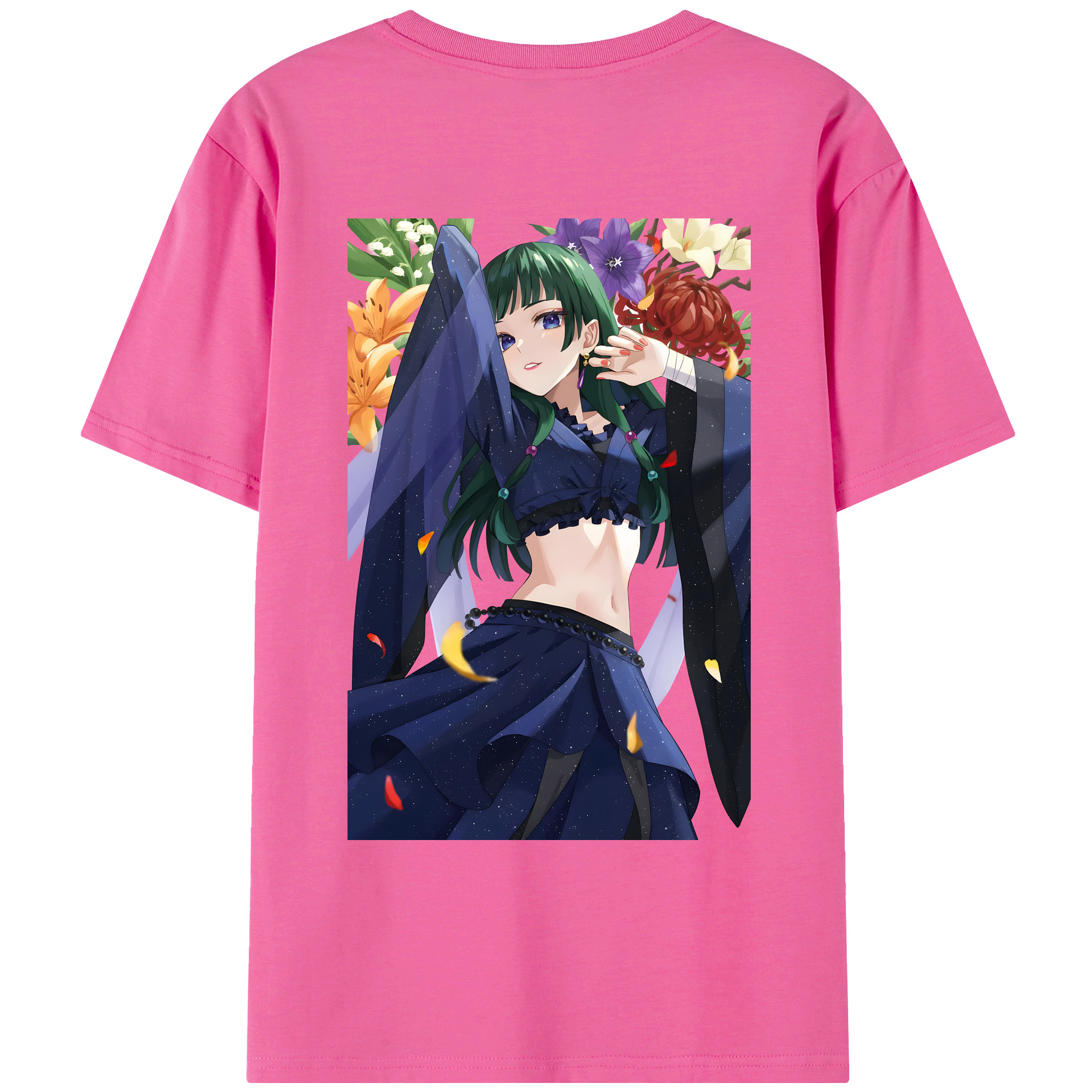 （画像用） 薬屋のひとりごと The Apothecary Diaries レディース半袖Tシャツ(バックプリント)